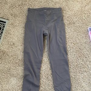 Purpleish gray Athleta girl pants